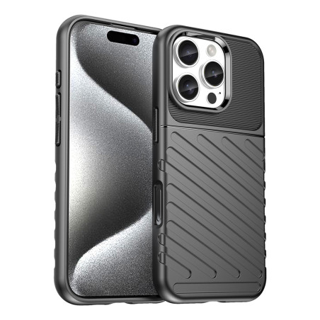 Silikonové pouzdro AG PREMIUM Thunder Case pro iPhone 16 Pro Max - černé