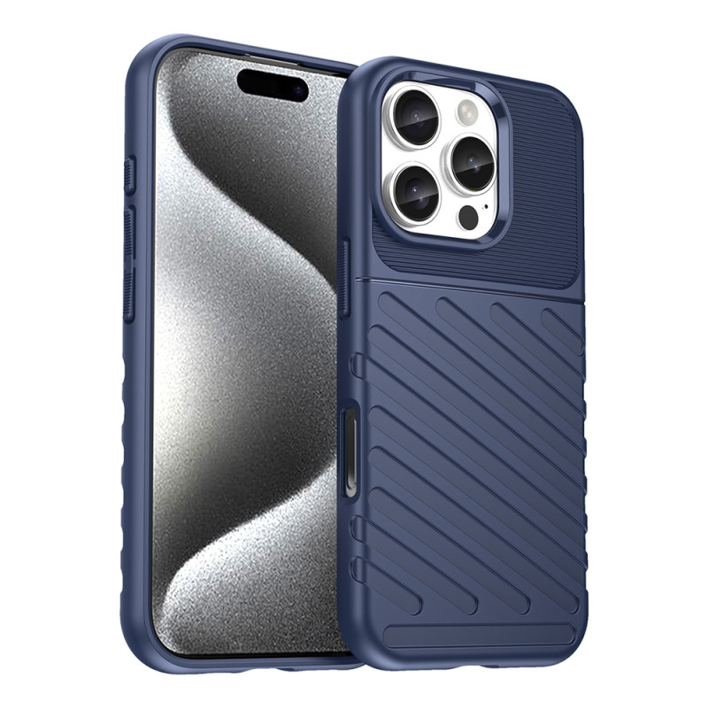 Silikonové pouzdro AG PREMIUM Thunder Case pro iPhone 16 Pro Max - modré