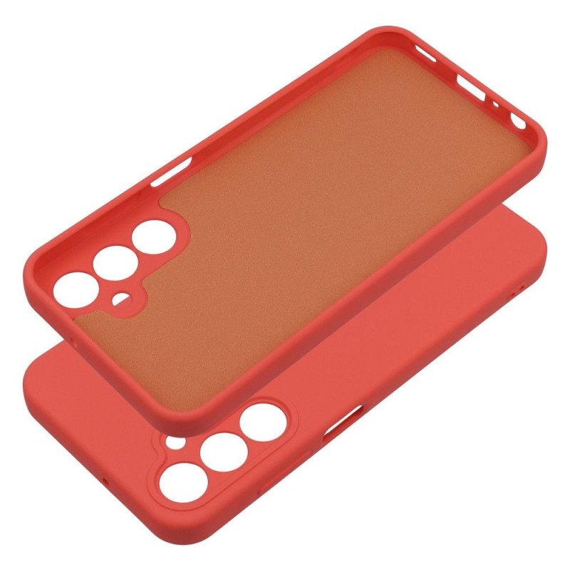 Kryt SILICONE pro Samsung A25 5G - broskvový