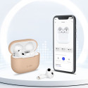Silikonové pouzdro Tech-Protect pro Apple AirPods 4 – Crayon Grey