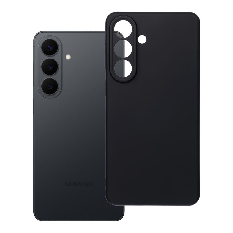Kryt SILICONE pro Samsung S26 Plus - černý