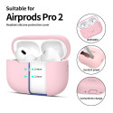 Silikonové pouzdro Tech-Protect pro Apple AirPods Pro 1 / 2 – Dusty Pink