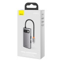 BASEUS CAHUB-CY0G USB-C Hub 4v1 (HDMI, USB-C, 2xUSB), PD až 100W, Space Grey