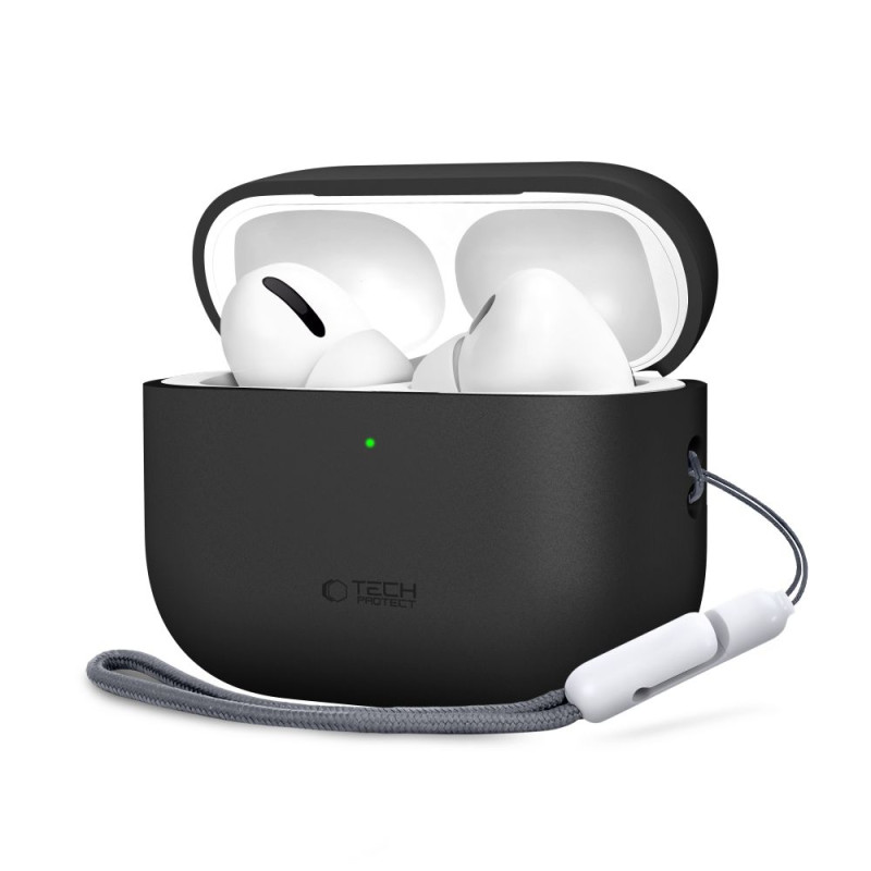 Silikonové pouzdro Tech-Protect pro Apple AirPods Pro 3 – černé