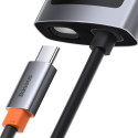 BASEUS CAHUB-CY0G USB-C Hub 4v1 (HDMI, USB-C, 2xUSB), PD až 100W, Space Grey