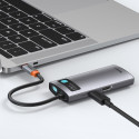BASEUS CAHUB-CY0G USB-C Hub 4v1 (HDMI, USB-C, 2xUSB), PD až 100W, Space Grey