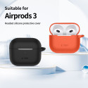 Silikonové pouzdro Tech-Protect Silicone Hook pro Apple AirPods 3 – navy blue
