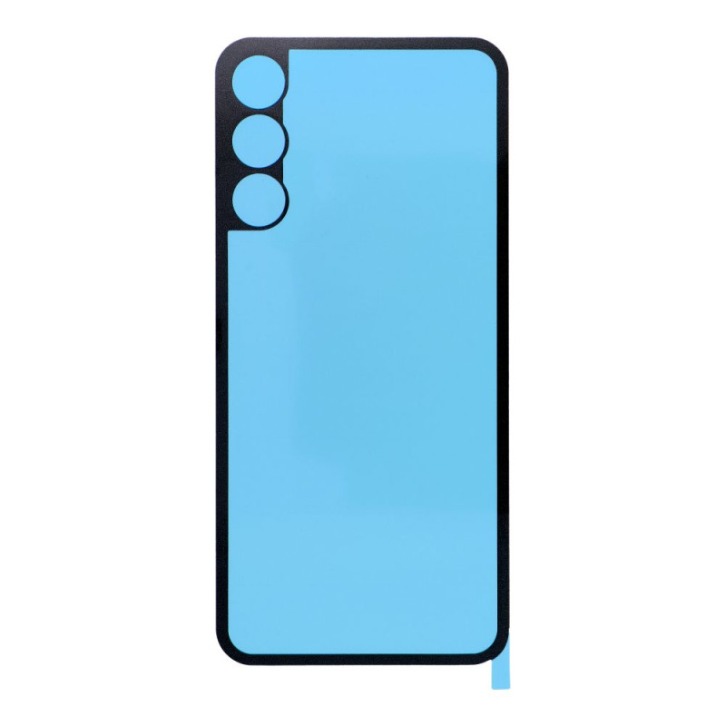 Gumový těsnicí rámeček/adhezivní zadní krycí fólie pro SAMSUNG A15 A156 (Premium) - transparentní