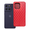 Flipové pouzdro Cubic Book pro Motorola G17 – červená