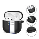 Silikonové pouzdro Tech-Protect Silicone Hook pro Apple AirPods 4 – černé