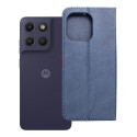 Pouzdro Flip case Motorola G17 Split Book – navy/červená