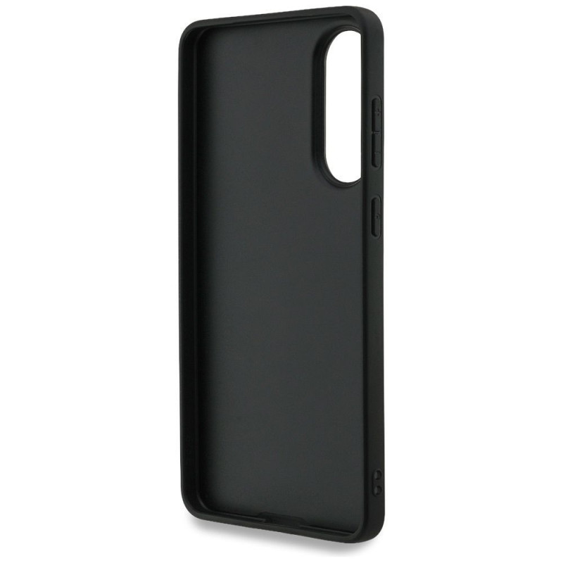 Kryt Guess GUHCS25E4GMGGR pro Samsung S25 Edge - černý