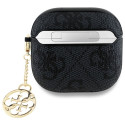 Pouzdro Guess 4G CHARM pro AirPods 4 - černé