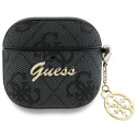 Pouzdro Guess 4G CHARM pro AirPods 4 - černé