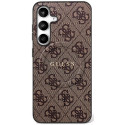 Kryt GUESS 4G Ring Classic Logo pro Samsung S25 FE - hnědý