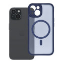 Kryt Full Matte Mag Cover iPhone 15 modrá