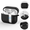 Silikonové pouzdro Tech-Protect Silicone Hook pro Apple AirPods Pro 1 / 2 – Navy Blue