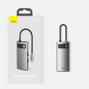BASEUS CAHUB-CY0G USB-C Hub 4v1 (HDMI, USB-C, 2xUSB), PD až 100W, Space Grey