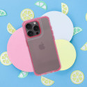 Kryt MATRIX CLEAR iPhone 15 - pudrově růžový