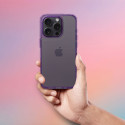 Kryt MATRIX CLEAR iPhone 16 – světle fialový