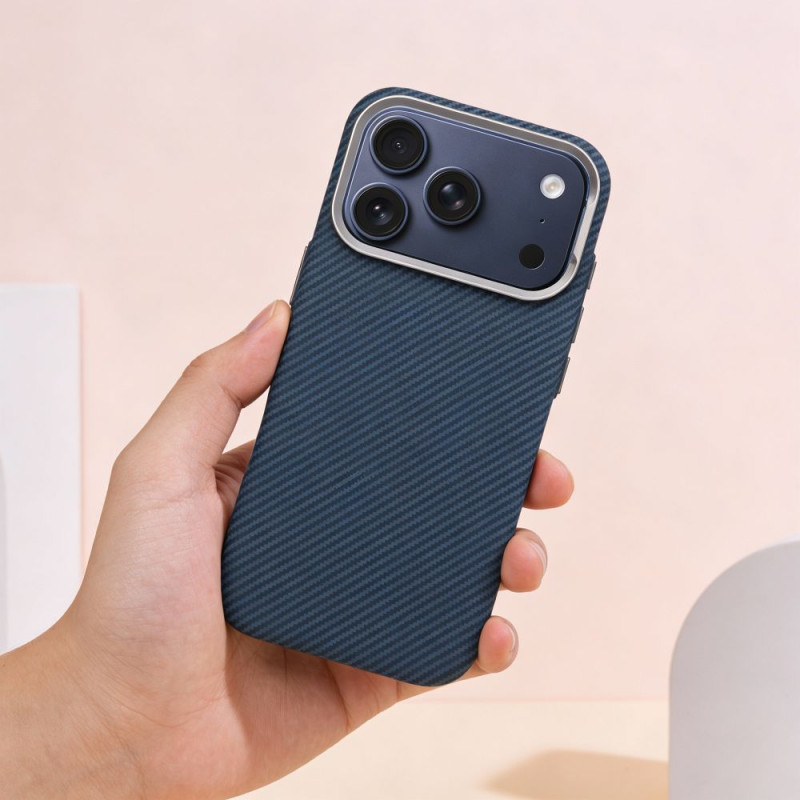 Kryt K-LOOK MAG COVER pro iPhone 15 - modrá (MagSafe)