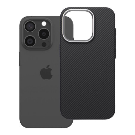 Kryt K-LOOK pro iPhone 15 PRO - black (MagSafe)