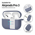 Silikonové pouzdro Tech-Protect Silicone Hook pro Apple AirPods Pro 3 – Baby Blue
