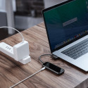 BASEUS CAHUB-EZ0G USB-C Hub 5v1 (4x USB3.0, USB-C), PD až 60W, černý