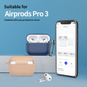 Silikonové pouzdro Tech-Protect Silicone Hook pro Apple AirPods Pro 3 – Dusty Pink