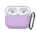 Silikonové pouzdro Tech-Protect Silicone Hook pro Apple AirPods Pro 3 – Lavender
