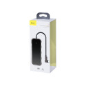 BASEUS CAHUB-EZ0G USB-C Hub 5v1 (4x USB3.0, USB-C), PD až 60W, černý