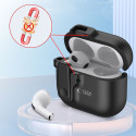 Silikonové pouzdro Tech-Protect Slim Hook pro Apple AirPods 4 – Black