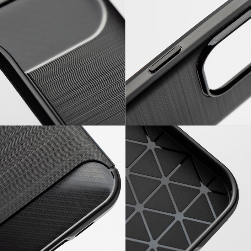 Kryt CARBON 2.0 pro iPhone 12 / 12 PRO - černý