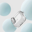 Silikonové pouzdro Tech-Protect Slim Hook pro Apple AirPods 4 – Clear