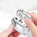 Silikonové pouzdro Tech-Protect Slim Hook pro Apple AirPods 4 – Clear