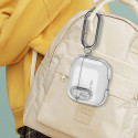 Silikonové pouzdro Tech-Protect Slim Hook pro Apple AirPods 4 – Clear