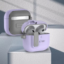 Silikonové pouzdro Tech-Protect Slim Hook pro Apple AirPods 4 – Lavender