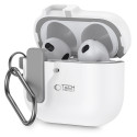 Silikonové pouzdro Tech-Protect Slim Hook pro Apple AirPods 4 – White