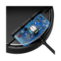 BASEUS CAHUB-FX01 Nabíjecí stanice do auta s 3x USB portem a kabelem 3v1, černá