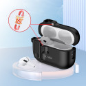 Silikonové pouzdro Tech-Protect Slim Hook pro Apple AirPods Pro 1 / 2 – Black