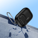 Silikonové pouzdro Tech-Protect Slim Hook pro Apple AirPods Pro 1 / 2 – Black