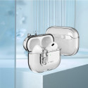 Silikonové pouzdro Tech-Protect Slim Hook pro Apple AirPods Pro 1 / 2 – Clear