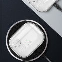 Silikonové pouzdro Tech-Protect Slim Hook pro Apple AirPods Pro 1 / 2 – Clear
