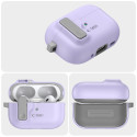 Silikonové pouzdro Tech-Protect Slim Hook pro Apple AirPods Pro 1 / 2 – Lavender