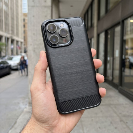Kryt CARBON 2.0 pro iPhone 6 – černý