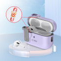 Silikonové pouzdro Tech-Protect Slim Hook pro Apple AirPods Pro 1 / 2 – Lavender