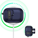 Silikonové pouzdro Tech-Protect Slim Hook pro Apple AirPods Pro 3 – Navy Blue