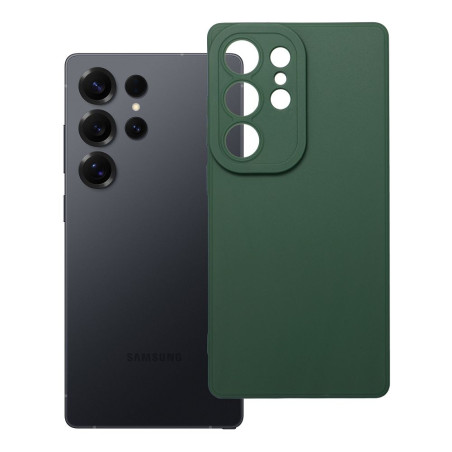Kryt MATT 2.0 pro Samsung S25 ULTRA - tmavě zelený