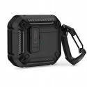 Silikonové pouzdro Tech-Protect X-Carbo pro Apple AirPods Pro 1 / 2 – Black