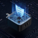 Síťová nabíječka Ugreen 2x USB Type C 66W Power Delivery 3.0 Quick Charge 4.0+ černá (CD216)
